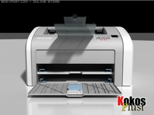 hp laserjet 1020 printer 3D Model