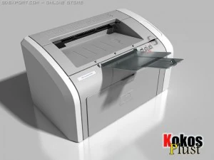 hp laserjet 1020 printer 3D Model