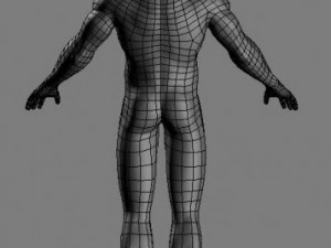 athletic male normal maps 3Dモデル