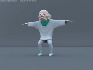 old man 3D Модель