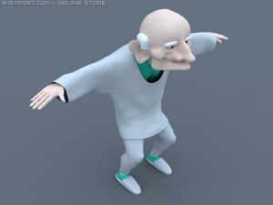 old man 3D Модель