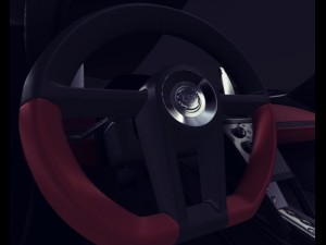 cadillac cien concept 2002 3D 模型