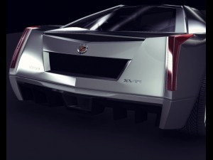 cadillac cien concept 2002 3D 模型
