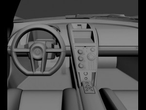 cadillac cien concept 2002 3D 模型