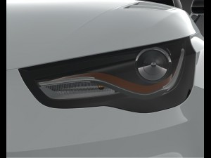 audi a1 clubsport quattro concept 2011 3D Модель