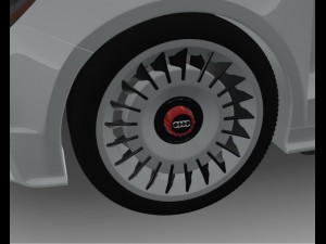 audi a1 clubsport quattro concept 2011 3D Модель
