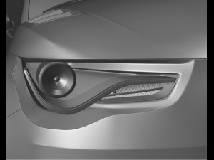 audi a1 clubsport quattro concept 2011 3D Модель