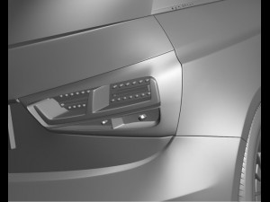 audi a1 clubsport quattro concept 2011 3D Модель