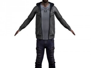 casual character Modelo 3D