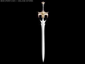 меч 3D Модель