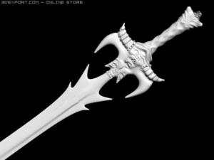 меч 3D Модель