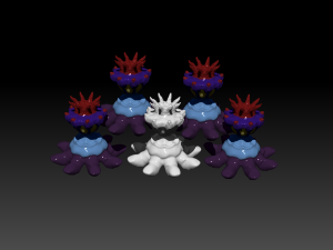 plant combo Modello 3D