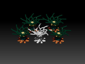 plant combo Modello 3D