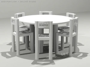 dining table 3D Model