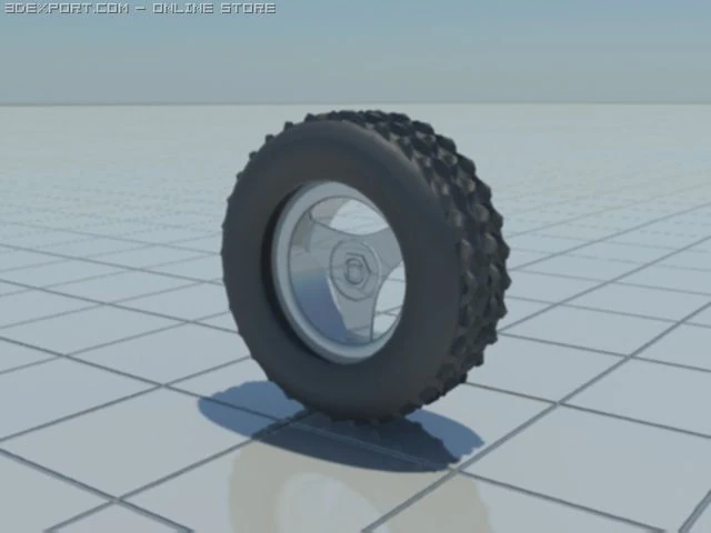 viper wheel2 3D Model .c4d .max .obj .3ds .fbx .stl .blend 