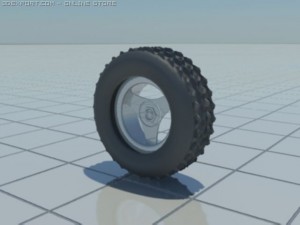 viper wheel2 3D-Modell