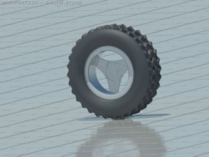 viper wheel2 Model 3D
