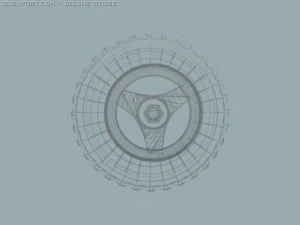viper wheel2 3D Model