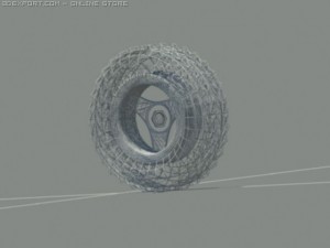viper wheel2 Model 3D