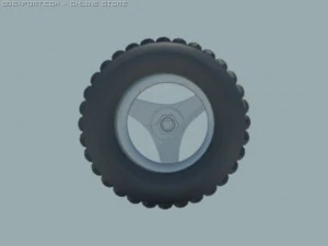 viper wheel2 3D Model