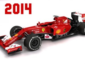 f1 2014 ferrari f14t Modèle 3D