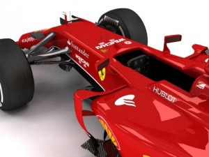 f1 2014 ferrari f14t 3D Модель