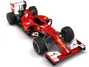 f1 2014 ferrari f14t 3D Модель