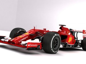f1 2014 ferrari f14t 3D Модель
