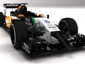 f1 2014 force india vjm07 3D 모델