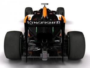 f1 2014 force india vjm07 3D 모델