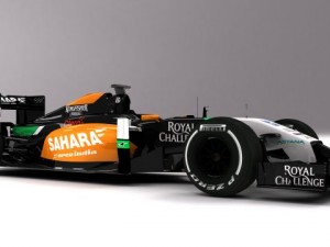 f1 2014 force india vjm07 3D 모델