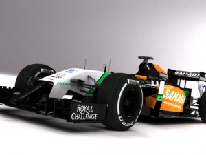 f1 2014 force india vjm07 3D 모델