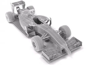 f1 2014 williams fw36 3D Model