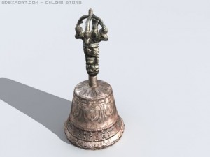 ancient bell 3D Модель