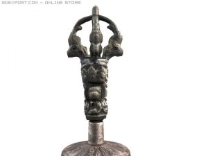ancient bell 3D 모델