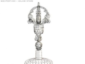 ancient bell 3D 모델