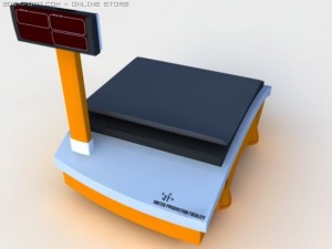 cash register Modello 3D