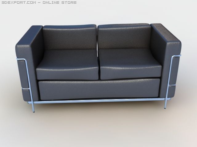 sofa Modelo 3D .c4d .max .obj .3ds .fbx .stl .blend 