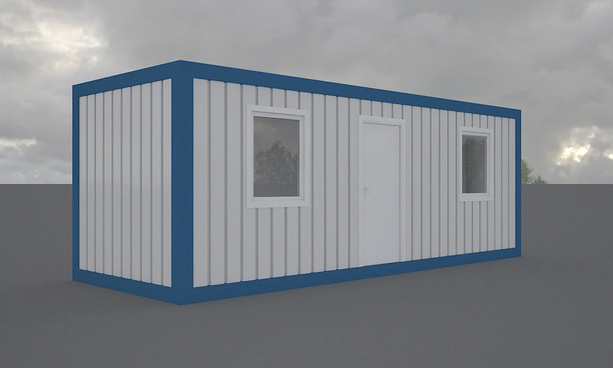 container mobile house 3D Model .c4d .max .obj .3ds .fbx .stl .blend