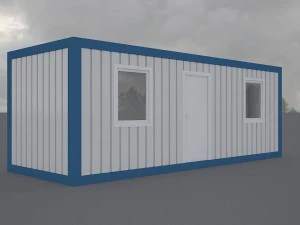 контейнерный передвижной дом 3D Модель