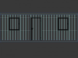 container mobile house 3D Model