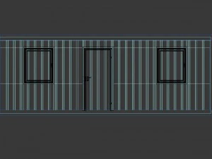 container mobile house 3D Model