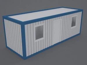 container mobile house 3D Model