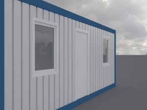 container mobile house 3D Model