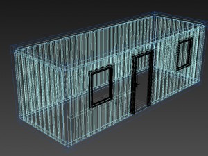 container mobile house 3D Model