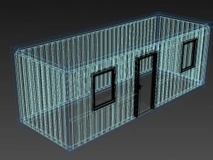 container mobile house 3D Model