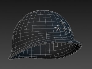 m1 helmet - usa ww2 3D Model