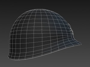 m1 helmet - usa ww2 3D Model