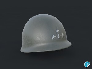 m1 helmet - usa ww2 3D Модель