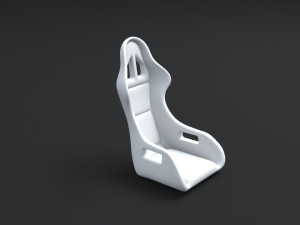 racing seat Modelo 3D